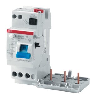 ABB - 2CSB203101R2250 - DDA203A-25/0,1 FI-Block für S203 3P,Typ A,25A,100mA
