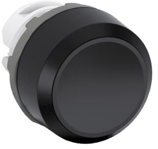 ABB - 1SFA611100R1006 - MP1-10B Drucktaster-Vorsatz schwarz, flach-tastend, Frontring