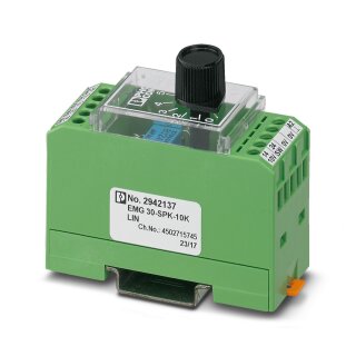 Sollwertpotenziometer EMG 30-SPK-10K LIN 10 kOhm kaskadierbar