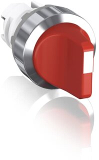 ABB - 1SFA611201R2001 - M2SS2-20R Wahlschalter-Vorsatz A-C rot, 2 Stellungen, kurzer Drehgriff