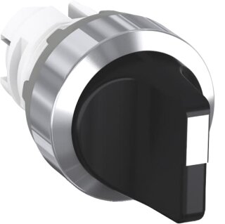 ABB - 1SFA611201R2006 - M2SS2-20B Wahlschalter-Vorsatz A-C schwarz, 2 Stellungen, kurzer Drehgriff