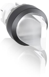 ABB - 1SFA611202R1108 - M2SS3-11C Leuchtwahlschalter-Vorsatz farblos, 2 Stellungen, Rückzug von C