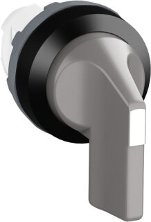 ABB - 1SFA611204R1007 - M2SS5-10U Wahlschalter-Vorsatz A-C grau, 2 Stellungen, langer Drehgriff