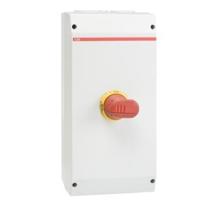 ABB - 1SCA022812R6700 - OTE75T6M EMV-Sicherheitsschalter 6-polig 37 kW 400V m. rot-gelbem Griff