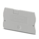 Abschlussdeckel D-ST 2,5 grau PA 48,6 mm