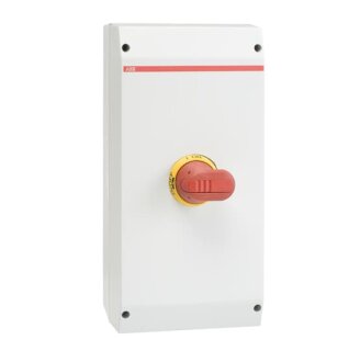 ABB - 1SCA022401R2890 - OTP75A6U Sicherheitsschalter 6-polig 37 kW 400V m. rot-gelbem Griff