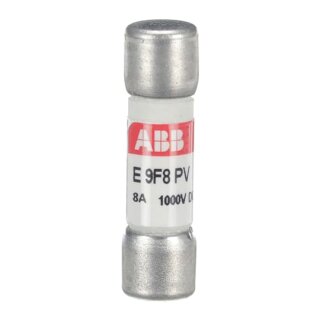 ABB - 2CSM213526R1801 - E 9F8 PV Sicherung 10,3x38, 8A