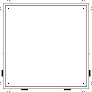 ABB STRIEBEL & JOHN - 2CPX032633R9999 - KS4182 Messschrank TwinLine, Aufputz RAL 7035