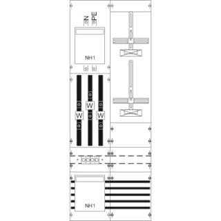 ABB STRIEBEL & JOHN - 2CPX033813R9999 - KA4203 Mess- und Wandlerfeld H5/B2 vorverdrahtet mit Zählerkreuz