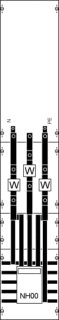 ABB STRIEBEL & JOHN - 2CPX034208R9999 - KA4058 Wandlerfeld BH5 vorverdrahtet Netzsystem TN-S 5-polig, 160 A