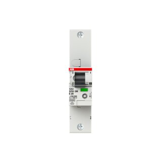 ABB - 2CDH781001R0202 - S751DR-E 20 sel. Haupt-LS SHU E-Char.,25kA,20A,1P