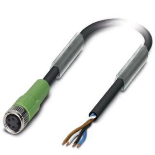 Phoenix Contact - 1415551 - SAC-4P- 3,0-PVC/M 8FS - Sensor-/Aktor-Kabel