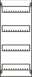 ABB STRIEBEL & JOHN - 2CPX077802R9999 - 1V0-150 Verteilerfeld 4RE / 1FB, BH0 Modul montiert auf EDF-Profil