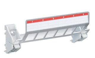 ABB STRIEBEL & JOHN - 2CPX031423R9999 - ZE335 Patchpanel 6 fach leer, Keystone