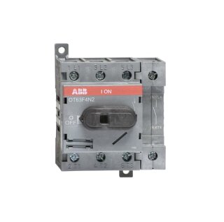 ABB - 1SCA105365R1001 - OT63F4N2 Lasttrennschalter 4-polig 63A m. schwarzem Knebelgriff