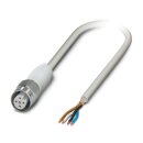 SAC-4P-5,0-600/M12FS SH HD Sensor-Aktor-Kabel 4-polig 5 m...