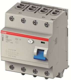 ABB - 2CCF544320E0400 - F404A-K40/0.1 Fehlerstromschutzschalter 40A,0.1mA,400VAC,50Hz,4P,steckbar,