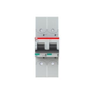 ABB - 2CCF020063R0001 - S802HV-K4 Hochleist.Sicherungsautomat 4A,K,1000VAC=Icu 1.5kA, 2P