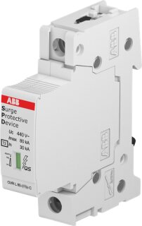 ABB - 2CTB815710R3000 - OVR T1-T2 1N 12.5-440s P TS QS Kombi-Ableiter T1-T2 12.5kA/Pol, TT/TN