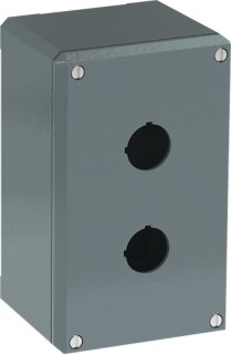 ABB - 1SFA170842R3002 - 080SP2SFE Metallgehäuse, 2 Befehlsstellen grau, Aluminium, IP66