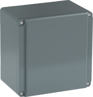 ABB - 1SFA170853R2000 - 080SP8SFC Metallgehäuse, 8 Befehlsstellen grau, Aluminium, IP66, ohne Bohrungen