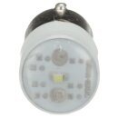 ABB - 1SFA187165R1015 - BA9S12LEDB LED weiß 12V AC/DC BA9s für Lampenblöcke P9PDNxx + P9PDTxx