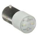 ABB - 1SFA187190R1045 - BA9S130LED LED weiß 130V AC/DC BA9s für Lampenblöcke P9PDNxx + P9PDTxx