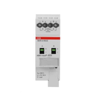 ABB - 2CDG110269R0011 - SA/S2.16.6.2 Schaltaktor, 2fach, 16 A, C-Last mit Energiefunktion, REG