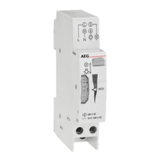 AEG - 2CDE110005R0505 - PLS+ SC - Treppenlicht-Zeitschalter 230VAC, 1W, 1-7 min, 18mm  Alt-GE: 687474