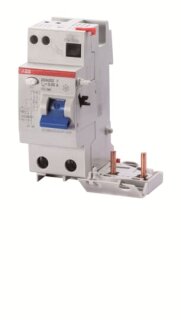 ABB - 2CSB202325R1630 - DDA202F-63/0,03 FI-Block für S202 2P, Type F, 63A, 30mA