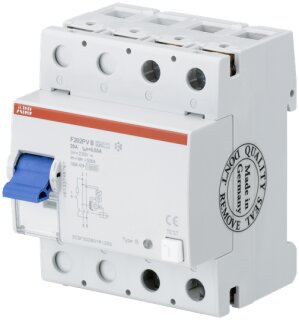 ABB - 2CSF202701R1160 - F202B+16/0,03 FI-Schutzschalter 2P,TypB+,16A,30mA,kurzzeitverzögert