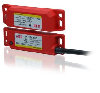 ABB - 2TLA050056R5100 - SENSE7 5M Sicherheitsschalter 2NC + 1NO, Kabel 5 m, LED Schalter aus Kunststoff