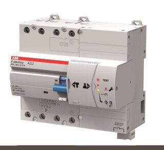 ABB - 2CSF304130R3630 - F-ATI4Test A-63/0,3 FI-Schalter, 7 TE, 4P, Typ A, 63A, 300mA, kurzzeitverzögert