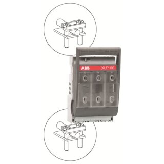 STRIEBEL & JOHN - 2CPX062948R9999 - ZH412 NH-Lasttrenner NH00 160A mit Bügelklemmen bis 50 mm²