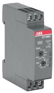ABB - 1SVR508130R0000 - CT-VWC.12 Zeitrelais, einschaltwischend 1We, 24-48VDC/24-240VAC