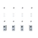 ABB - 1SDA104751R1 - KIT FC CuAl 2x120...240mm2 XT6 4pcs...