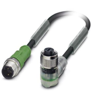 Phoenix Contact - 1415524 - SAC-3P-M12MS/ 3,0-PVC/M12FR-2L - Sensor-/Aktor-Kabel