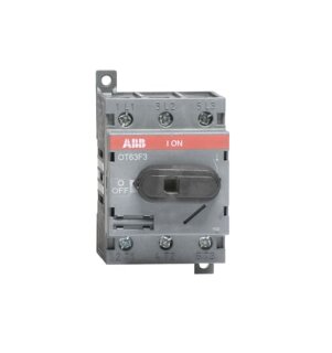 ABB - 1SCA105332R1001 - OT63F3 Lasttrennschalter 3-polig 63A m. schwarzem Knebelgriff