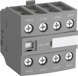 ABB - 1SBN010140R1131 - CA4-31M Hilfskontaktblock 4-polig, 3S+1Ö, frontseitige Montage