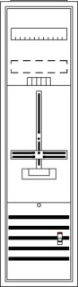 ABB STRIEBEL & JOHN - 2CPX054275R9999 - DA17GA Komplettschrank, AP Dreipunkt, A17 1Z Schutzklasse II, Schutzart IP31