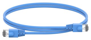 ABB STRIEBEL & JOHN - 2CPX054391R9999 - ZLPBL100 Patchleitung RJ45 mit Stecker, blau, Länge: 1000mm 6kV