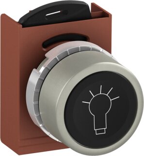 ABB - 1SFA187139R9506 - P9MPNNG002 Drucktaster, flach schwarz "LIGHT"
