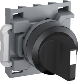 ABB - 1SFA611290R4006 - M4SS1-10B Wahlschalter, schwarz, kurz 4 Stellungen, mit Halter, Kunststoff