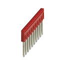 Steckbrücke FBSR 10-8 rot 10-polig 32 A 8,2 mm