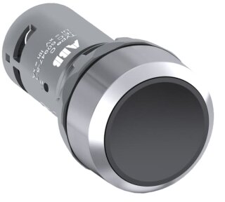 ABB - 1SFA619100R3046 - CP1-30B-01 Drucktaster, tastend, flach schwarz,1 Öffner
