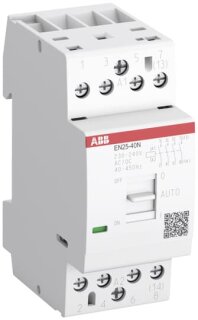 ABB - 1SAE232111R0630 - EN25-30N-06 Installationsschütz 3S/0Ö, 230-240 V AC/DC mit Handbetätigung
