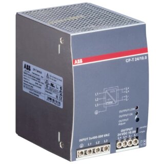 ABB - 1SVR427055R0000 - CP-T 24/10.0 Netzteil In: 3x400-500VAC Out: 24VDC/10.0A