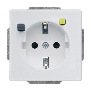 Busch-Jaeger - 2CKA003116A0668 - FI-SCHUKOMAT SCHUKO® Steckdosen-Einsatz mit Fehlerstrom-Schutzschalter
