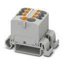 Verteilerblock PTFIX 10/6X4-NS35A Push-in 32 A 800 V grau