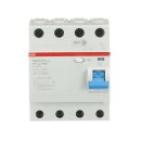 ABB - 2CSF204401R1400 - F204A-40/0,03AP-R FI-Schutzschalter 4P,Typ A,40A,30mA,kurzzeitverzögert